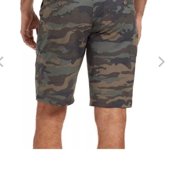 FLAG‎ & ANTHEM WOODSON MADEFLEX CAMO 10” SHORTS MENS SIZE 40 (1199) - Picture 2 of 7